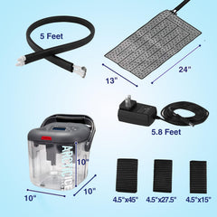 Arctic Ice Clear Gen 2 carry handle enables easy transport