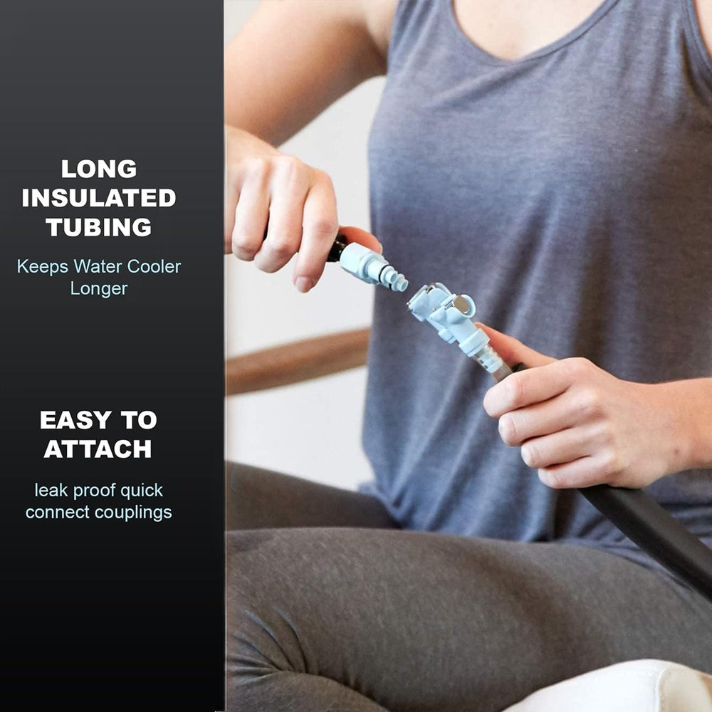 Arctic Ice Clear Gen 2 insulated tubing maintains cold throughout sessions