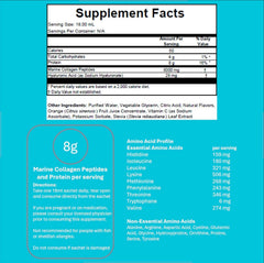 ARCTICCOLLAGEN strawberry liquid natural flavor close-up emphasizes sugar-free formula.