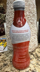 Ardyss Le’Vive Red Juice glass pour captures bright color and fruity aroma