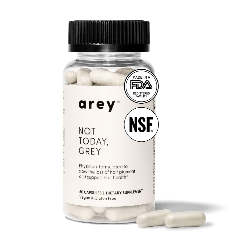 Arey Not Today grey daily capsules close-up for convenient daily support