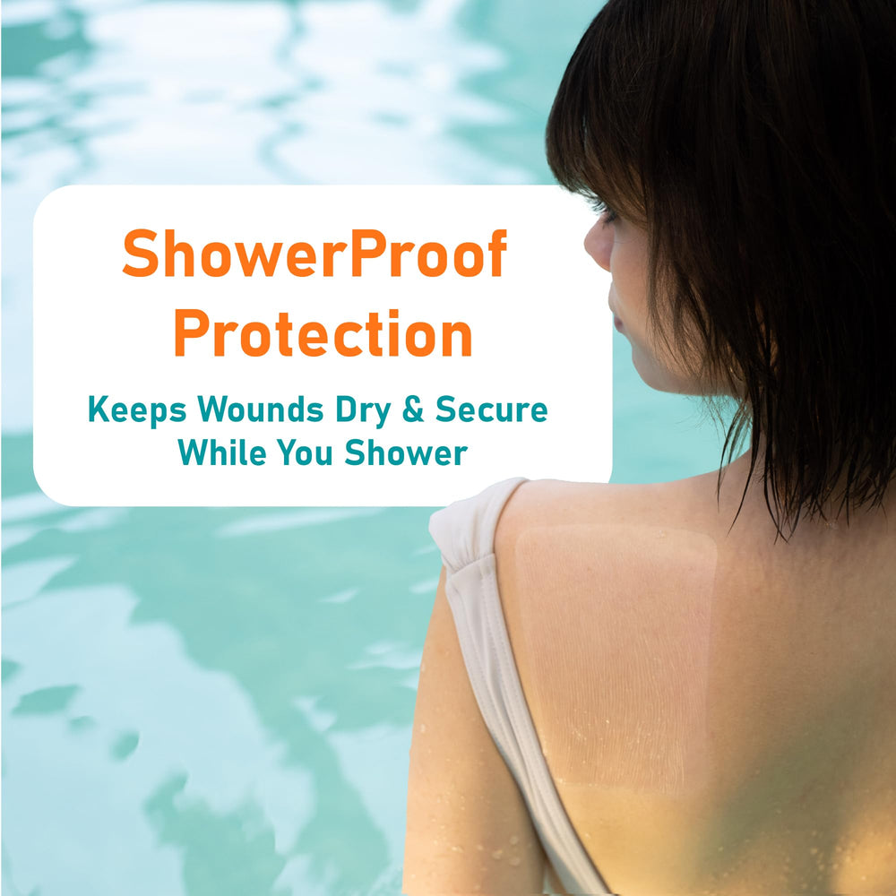 Areza Medical breathable film keeps skin comfortable during movement.