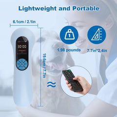 Ariysah compact handheld design fits easily in hand.