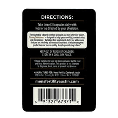 Armor Men's Health Strong Swimmers label emphasizes trusted, physician-backed formulation.