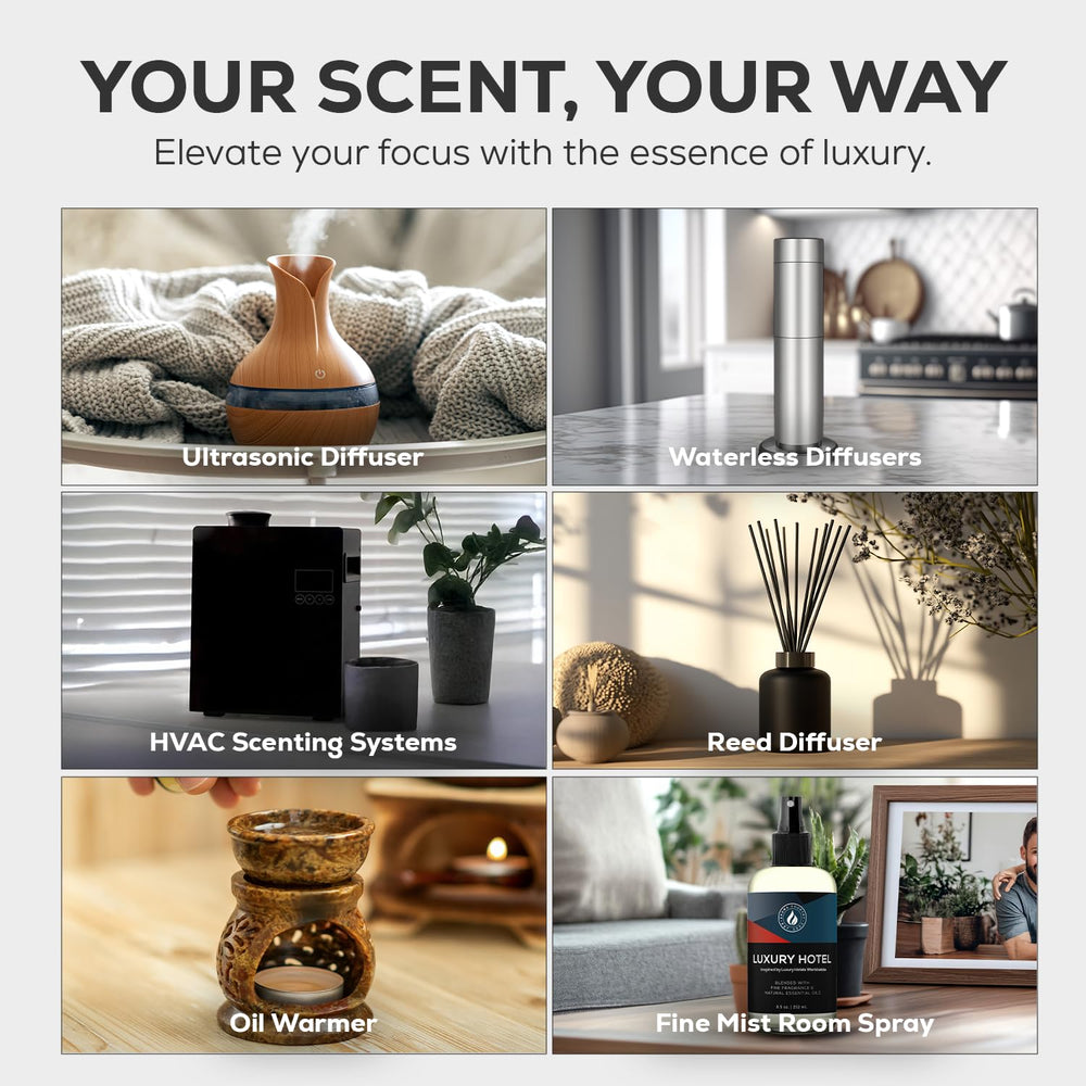 AROMA COUNTRY Ritzy Room Diffuser Ready Display shows easy integration