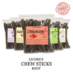 Aroma Depot vanilla licorice chew stick with smooth, comforting notes.