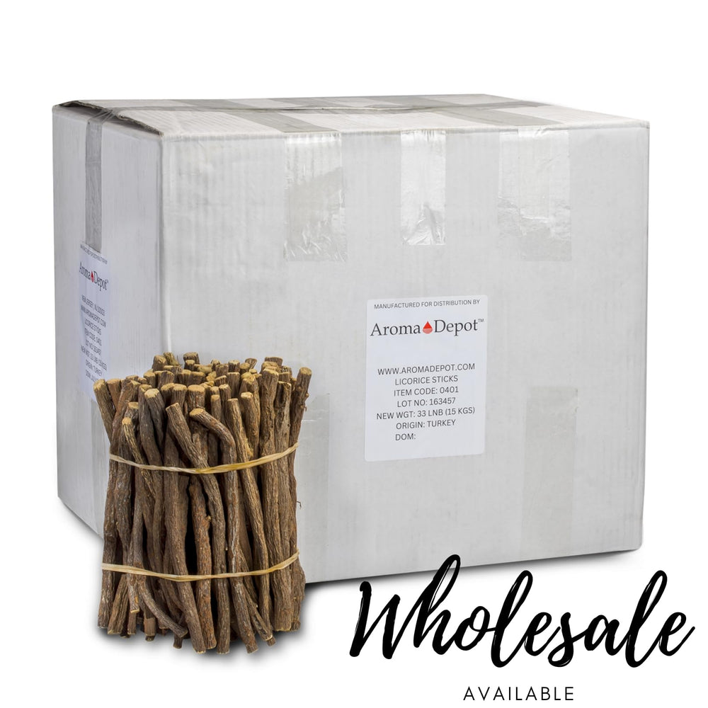 Aroma Depot white cake licorice chew stick with cake-like sweetness.