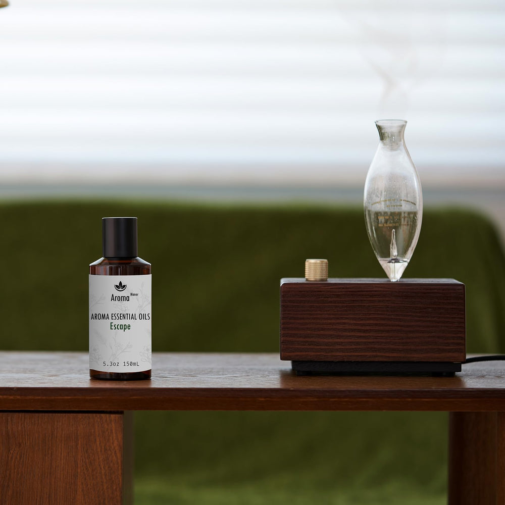 Aroma Manor Escape hotel-inspired-scene in a living area for refined atmosphere.