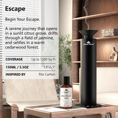 Aroma Manor Escape vanilla-note close-up highlighting warmth and comfort.