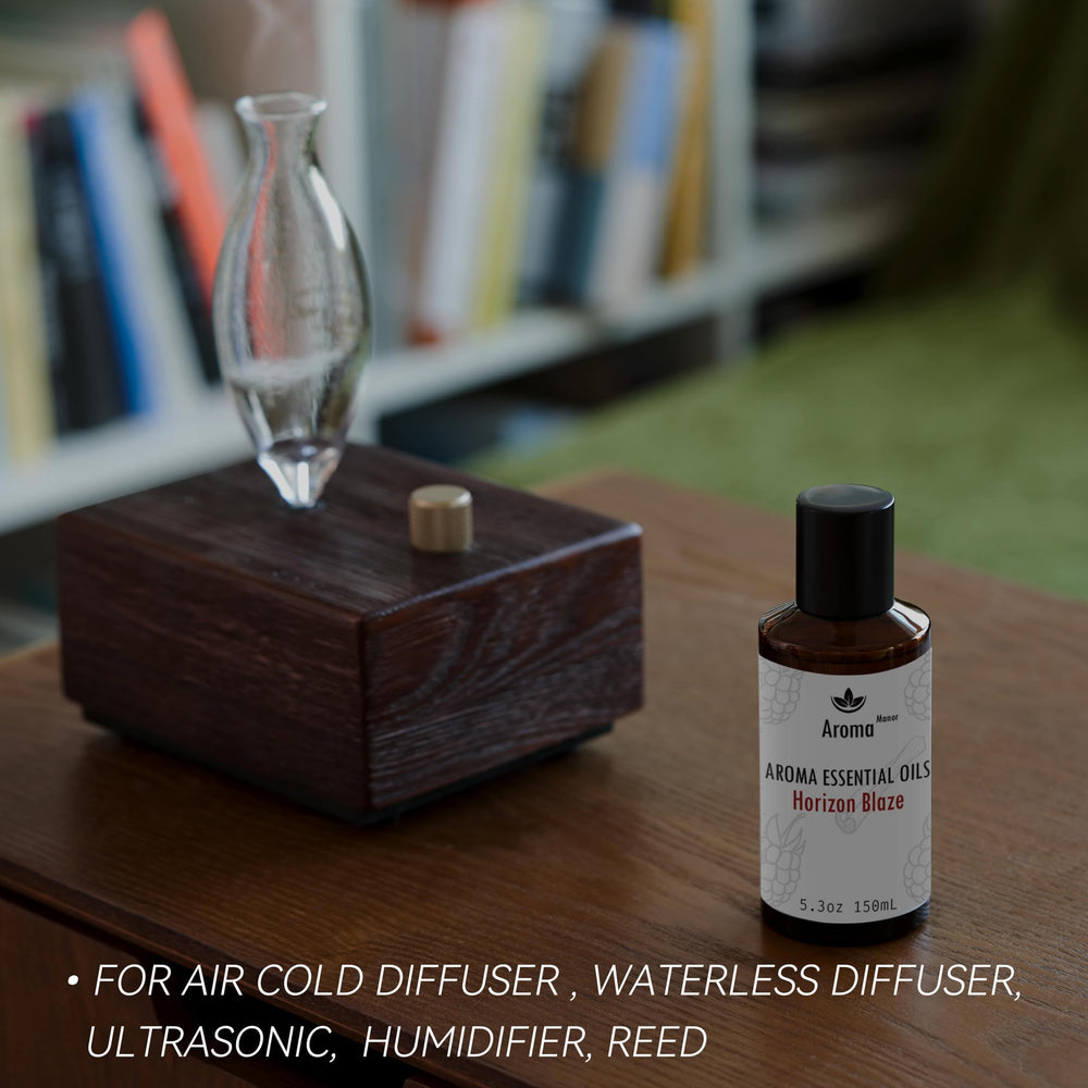 Aroma Manor Horizon Blaze packaging reinforces premium hotel-inspired experience.
