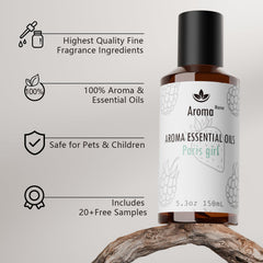Aroma Manor Paris Girl diffuser set in a cozy hotel-inspired room.