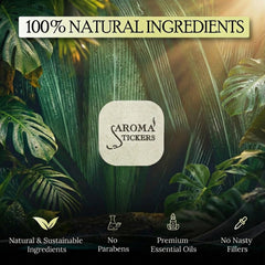 AROMA STICKERS personal space aroma keeps your surroundings pleasant.