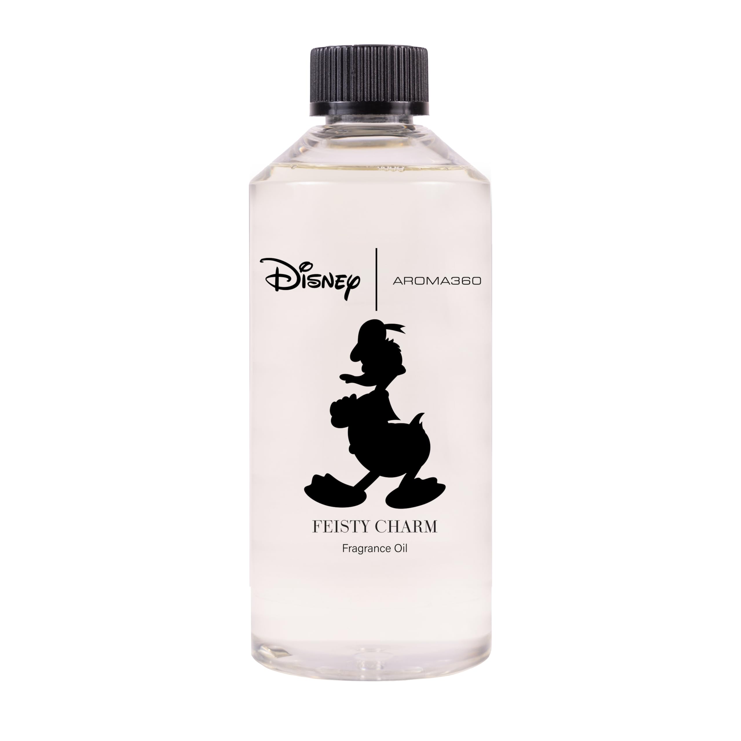 Aroma360 Disney Feisty Charm bottle for refined room fragrance
