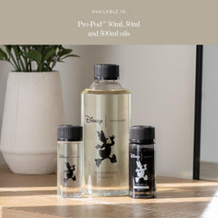 Bottle pour detail shows clean, hypoallergenic formula messaging.