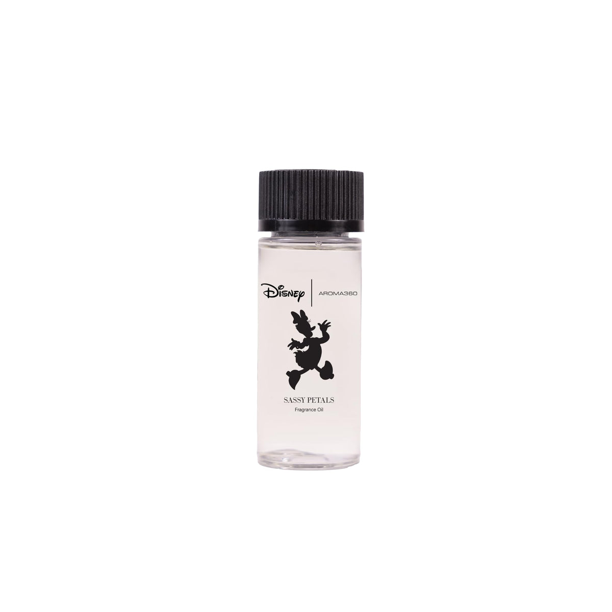 Aroma360 Disney Sassy Petals bottle for bold, uplifting ambiances.