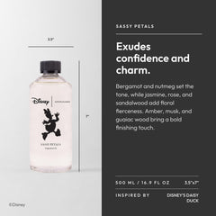 Aroma360 Daisy Duck diffuser oil bottle provides an uplifting floral ambiance.