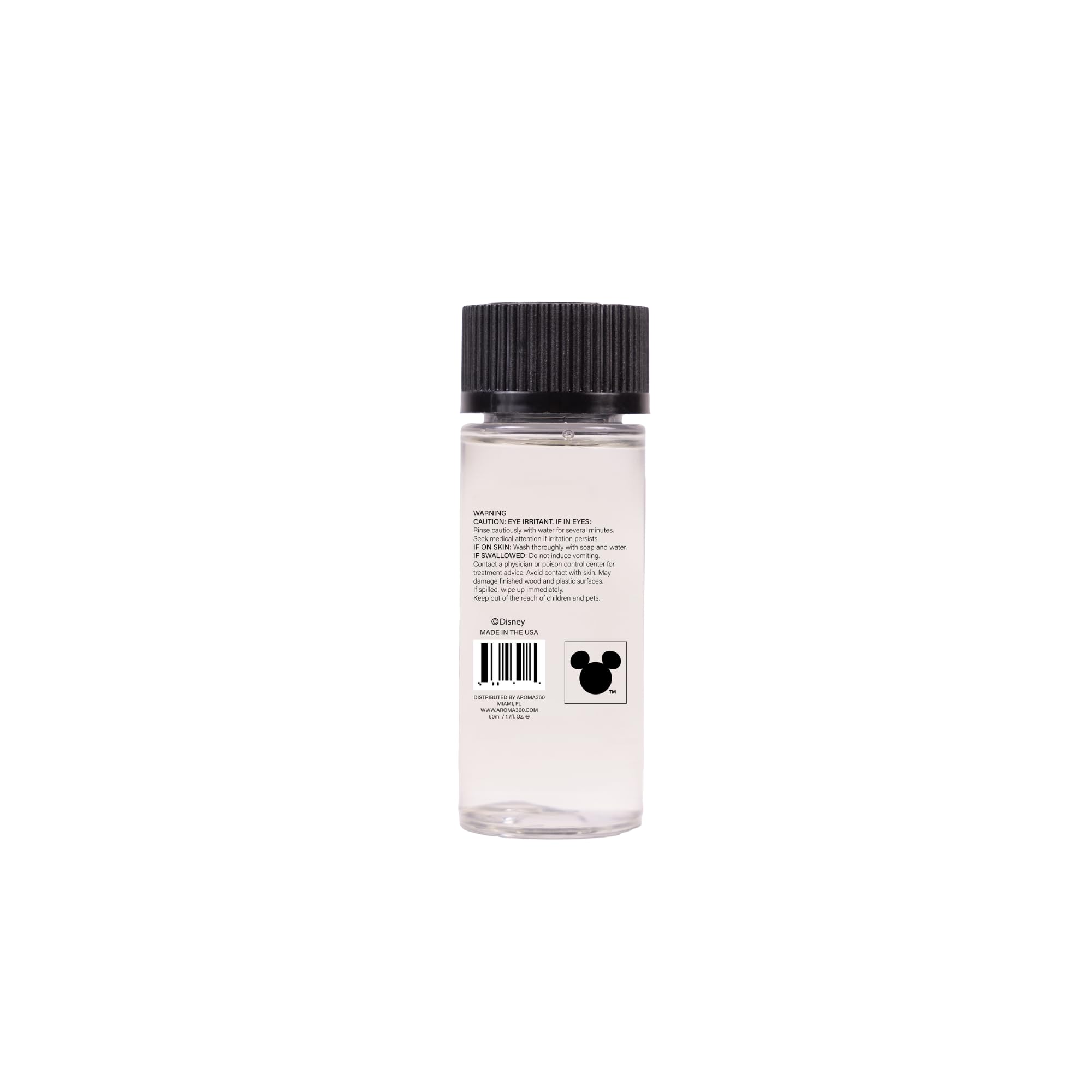 Aroma360 Sassy Petals label close-up highlighting bergamot and jasmine notes.