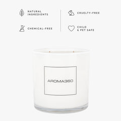 Dream On fragrance notes include white tea and vanilla for soothing ambience