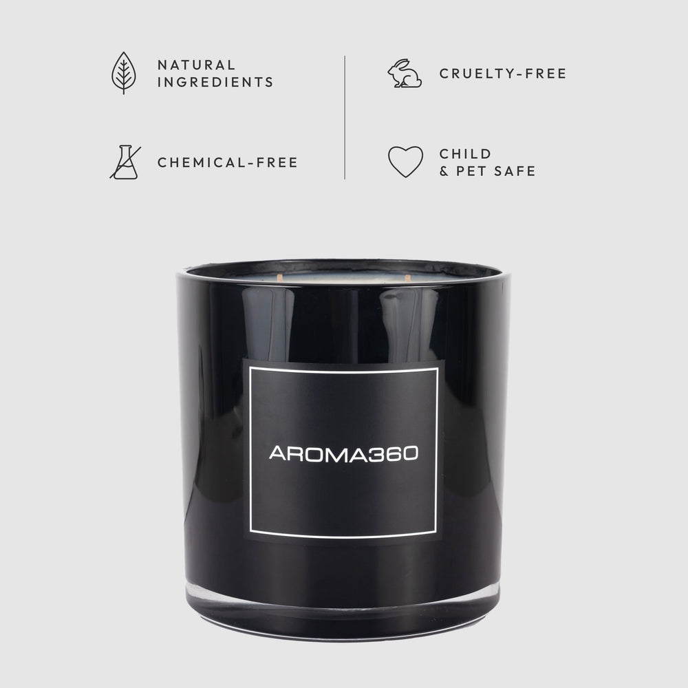 Aroma360 Dream On packaging showcasing luxury and sustainability