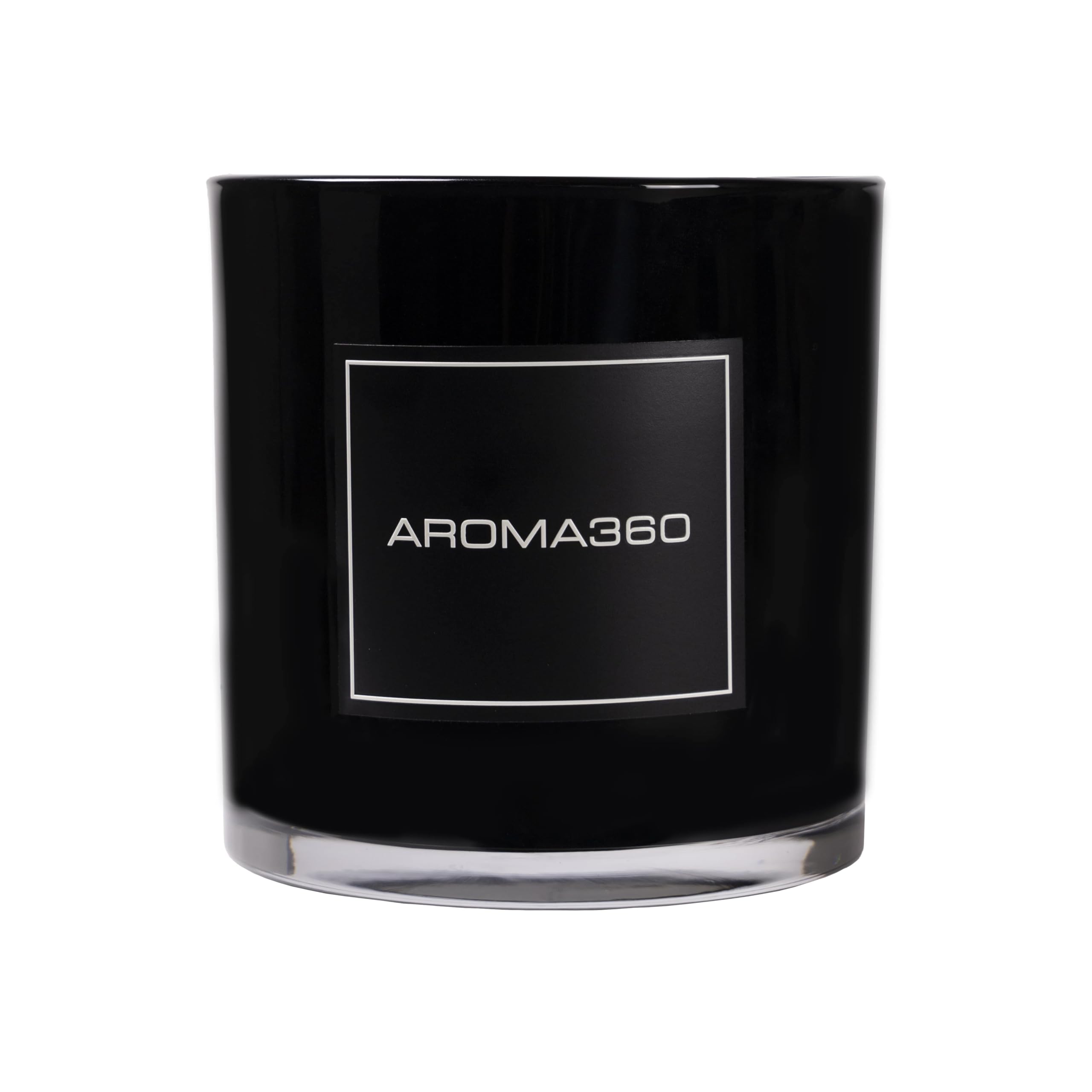 Aroma360 Escapade candle with lemon and bergamot top notes for a refreshing ambiance.