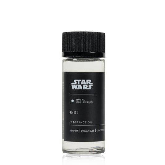 Aroma360 Jedi fragrance oil bottle close-up highlighting scent profile and quality