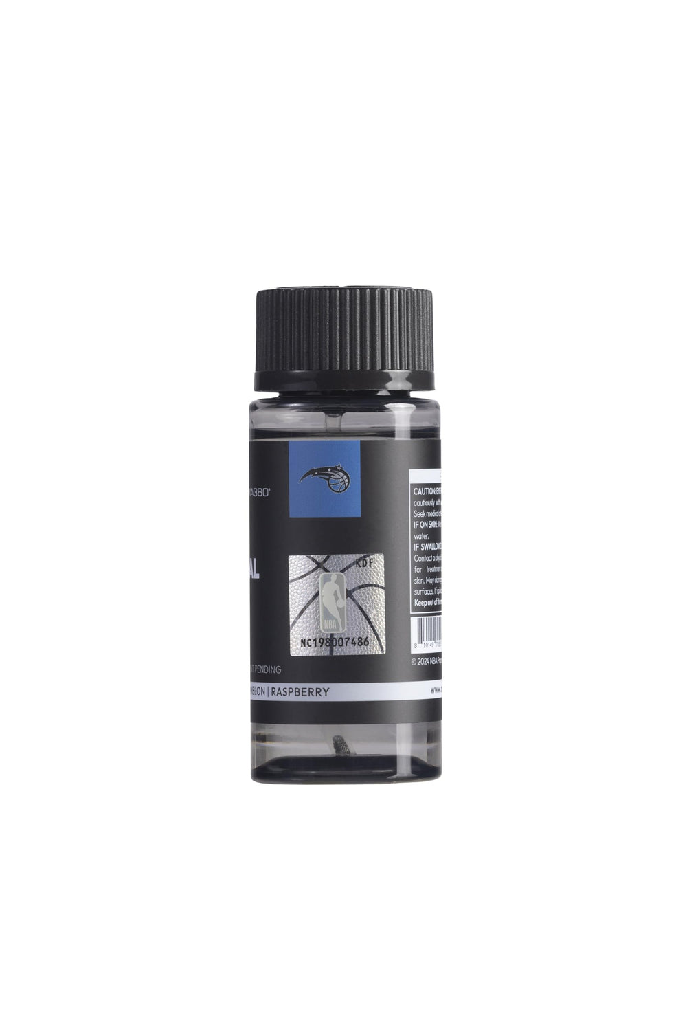 Aroma360 Magical Mist Pro-Pod Oil label closeup highlighting Lily and Jasmine notes for an elegant aroma.