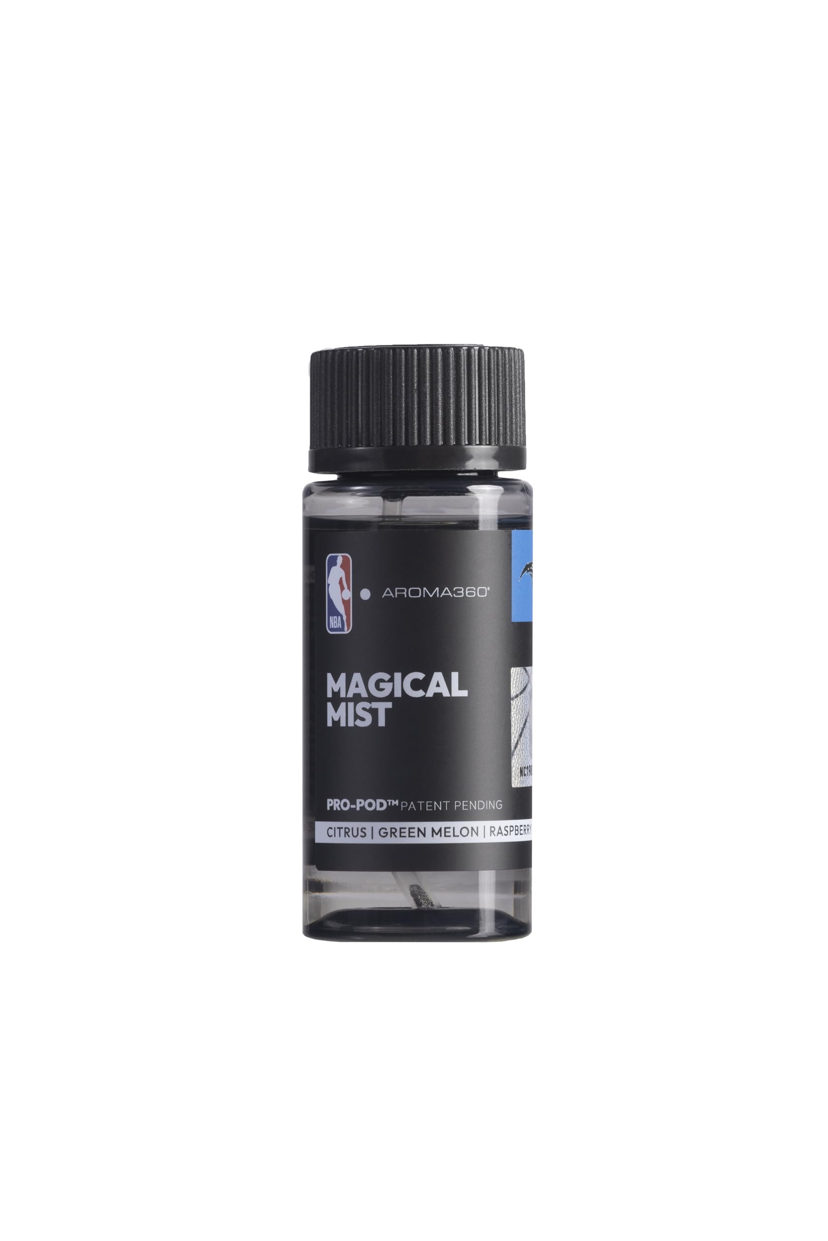 Aroma360 Magical Mist Pro-Pod Oil bottle pour with lemon and green melon for a refreshing ambiance.