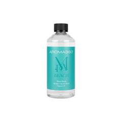 Aroma360 Miami Beach fragrance oil blend with honeydew, rose water and driftwood for elegant, inviting rooms.