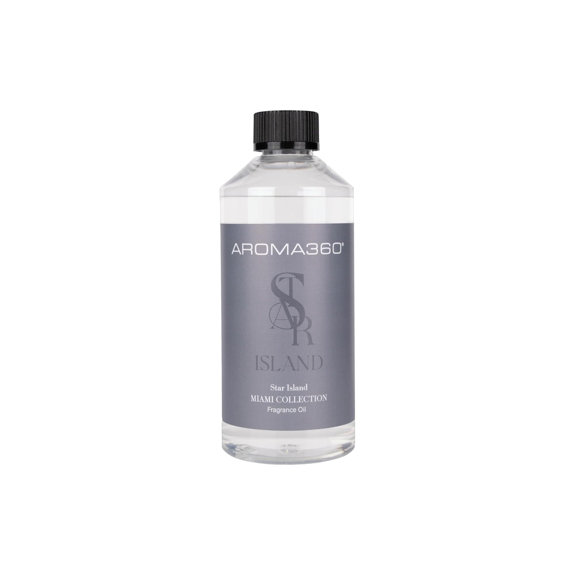 Aroma360 Star Island fragrance oil bottle pour for calming diffuser sessions