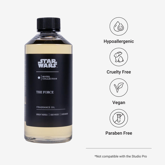 Aroma360 Star Wars The Force 500ml spray action fills spaces with refreshing aroma