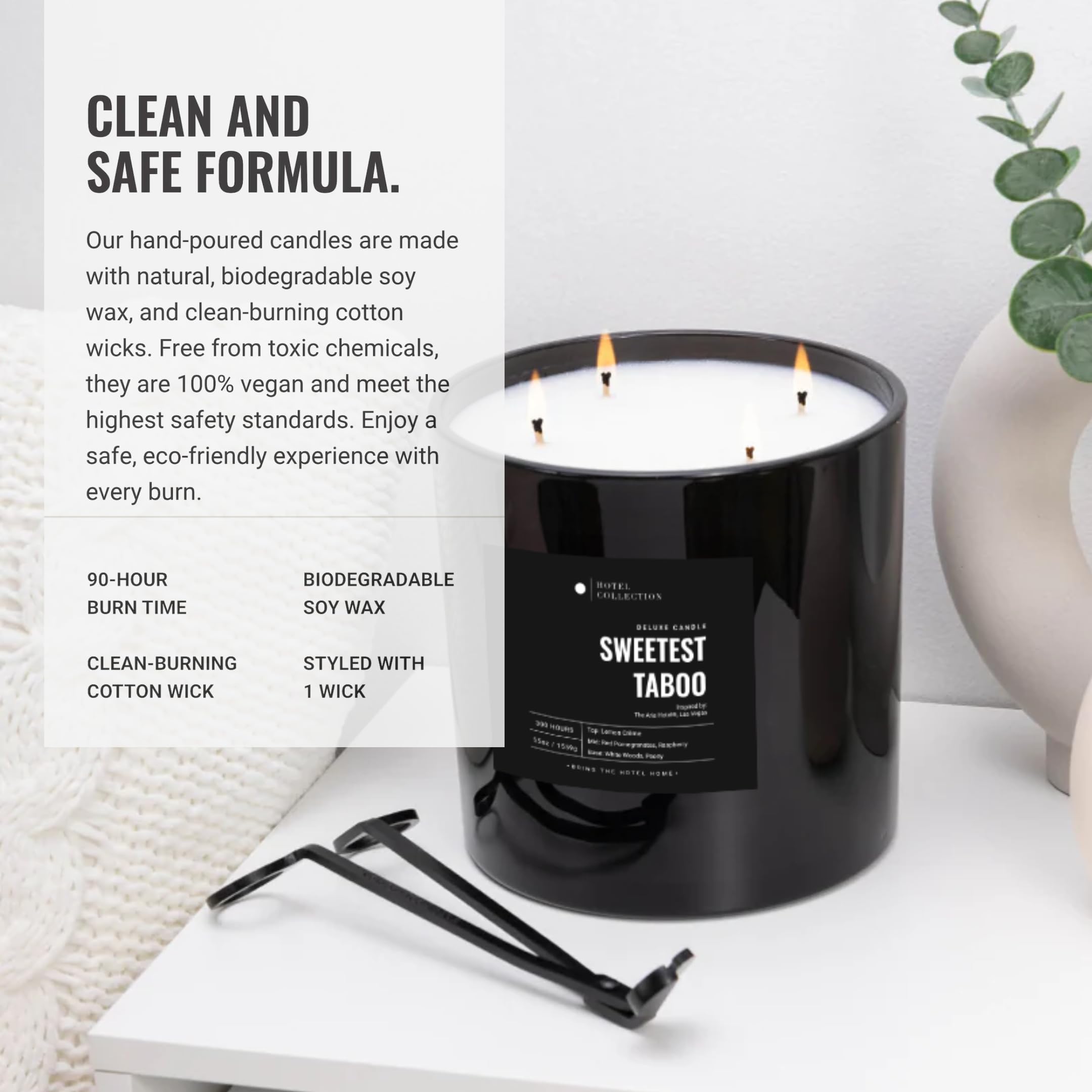 Aroma360 candle in a cozy room setting for relaxation