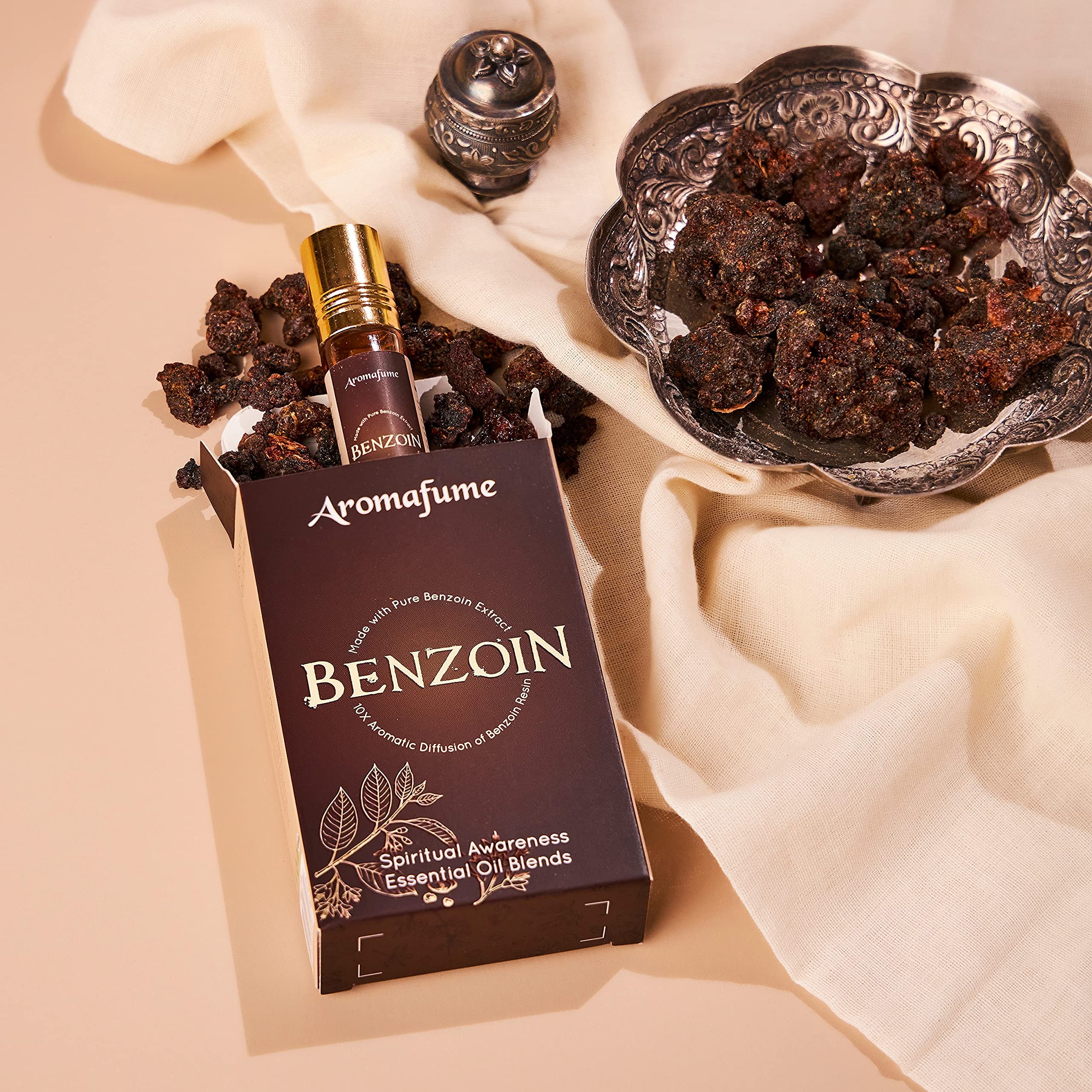 Aromafume Spiritual Awareness gift set display of resin blends.