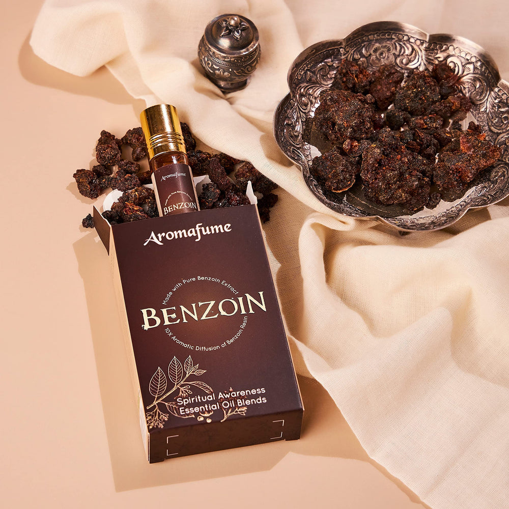 Aromafume Spiritual Awareness gift set display of resin blends.