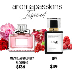 aromapassions LOVE woman applying on wrist demonstrates daily usage.