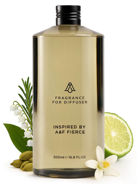 AROMAPLAN hotel scent Fierce 16oz bottle delivering a bold, long-lasting aroma for hotel rooms.
