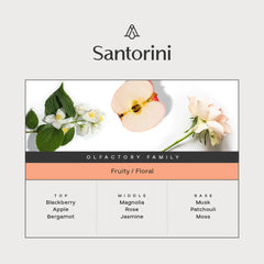 AROMAPLAN Santorini diffuser setup showing effortless, elegant ambiance enhancement.