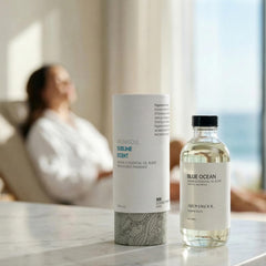 AROMASOUL Blue Ocean diffuser oil glass-bottle setting conveys luxury fragrance