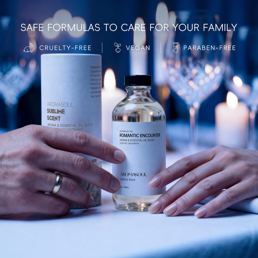 AROMASOUL hotel diffuser oil ultrasonic shot highlights effortless room fragrance enhancement.