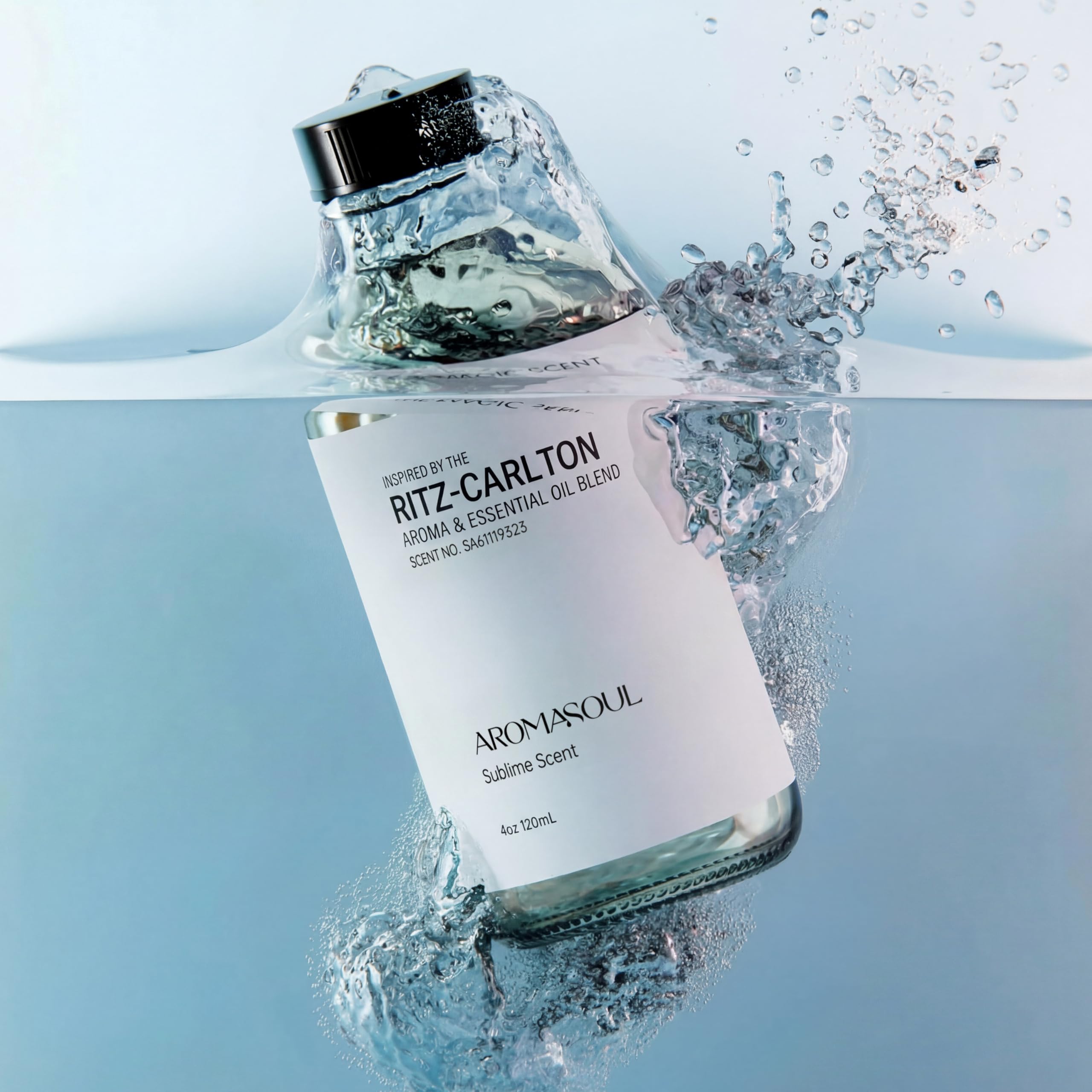 AROMASOUL hotel fragrance with violet and rose accents for elegance.