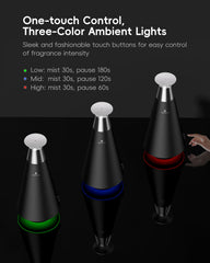 AROMASOUL smart app control lets you schedule diffusion from your phone.