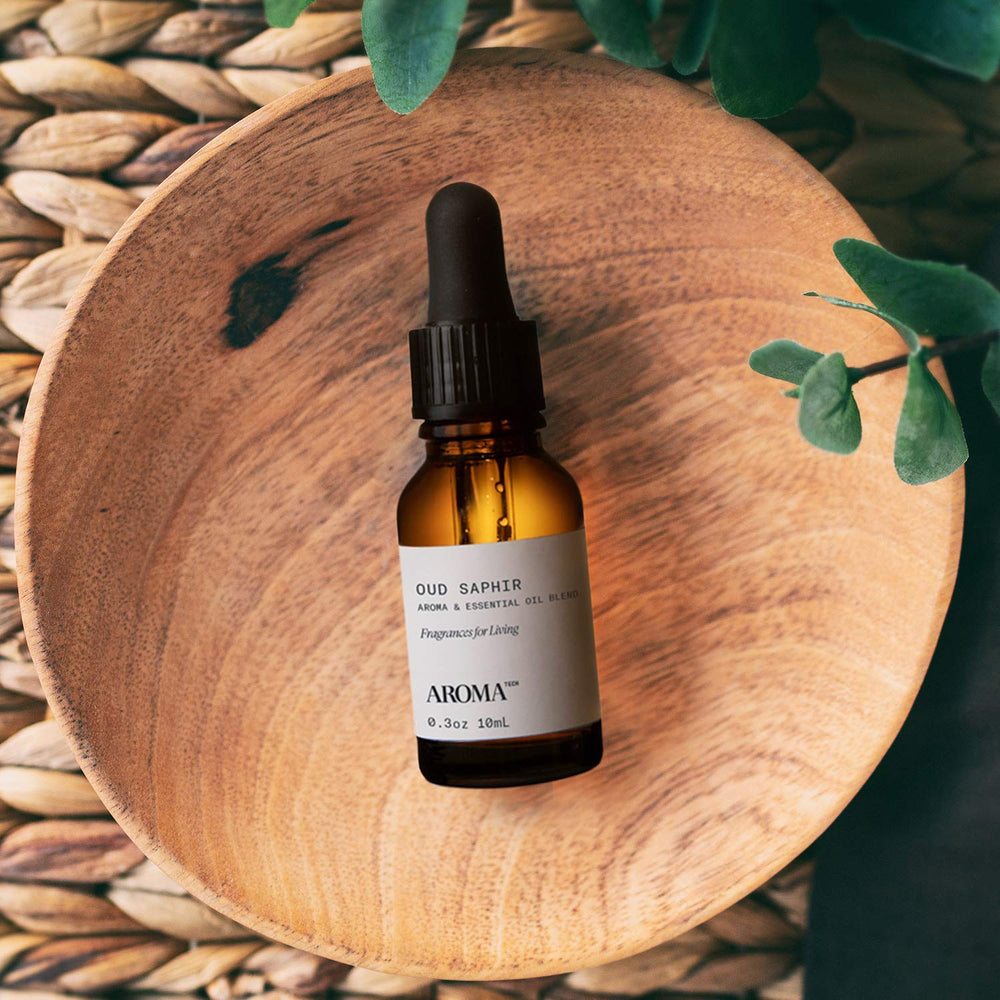 Aromatech Oud Saphir vegan IFRA-certified formula promotes safe use.