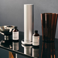 AromaTech Pumpkin Spice nebulizing diffuser dispersion fills rooms with festive aroma