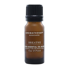 Aromatherapy Associates Breathe Pure bottle closeup showing pure oils for a fresh atmosphere