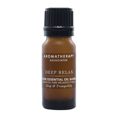 Aromatherapy Associates Deep Relax diffuser-ready blend supports a tranquil bedroom ambiance.