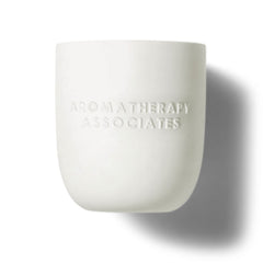 Aromatherapy Associates De-Stress Candle frankincense chamomile close-up showing essential oils