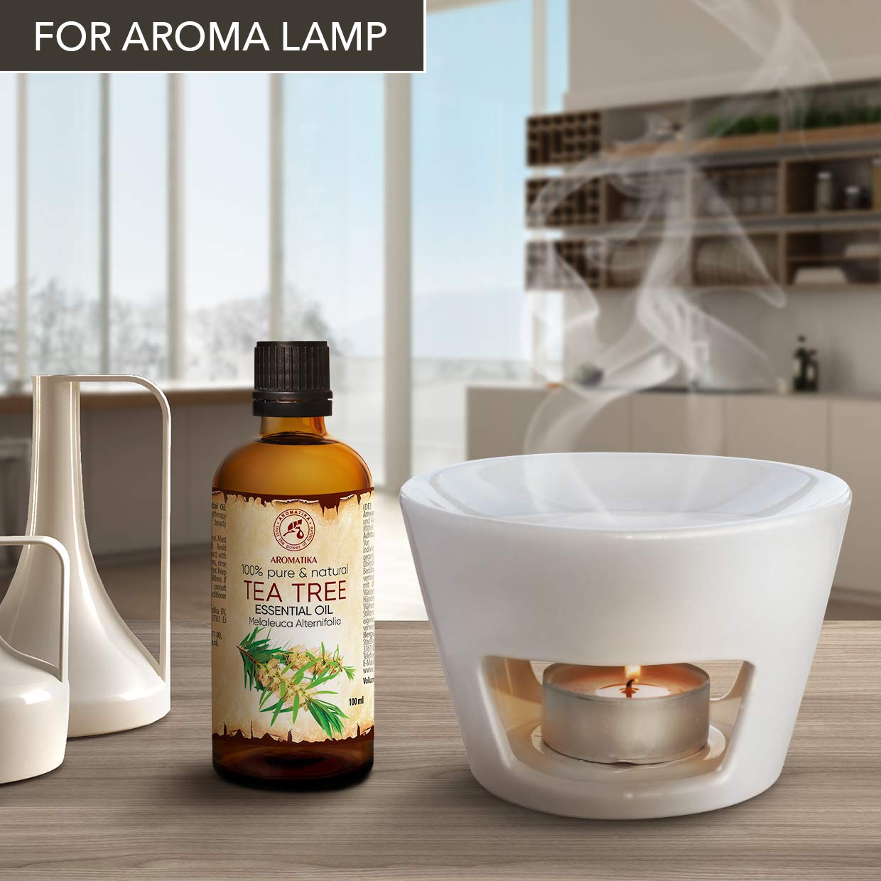 AROMATIKA Tea Tree Oil gift-ready packaging ideal for thoughtful gifting.