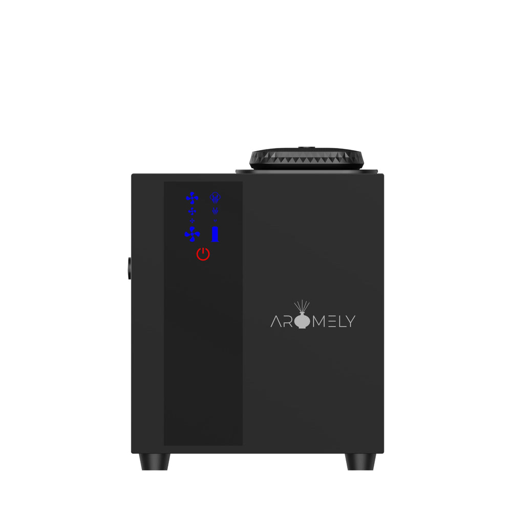 AROMELY Smart Bluetooth HVAC diffuser front view for seamless whole-home scenting