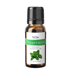 ArOmis Essential Oil Kit label and batch information for traceability