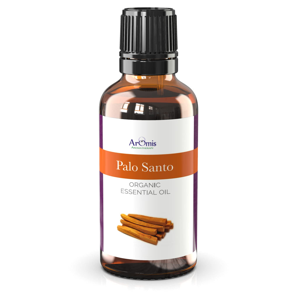 ArOmis Organic Palo Santo oil offers a woodsy scent ideal for meditation and focus.