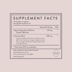 Arrae digestive system diagram illustrating enzyme support.